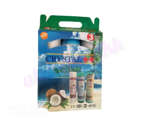 پک سهعددی فیلتر دستگاه تصفیه آب کریستال (Crystal)