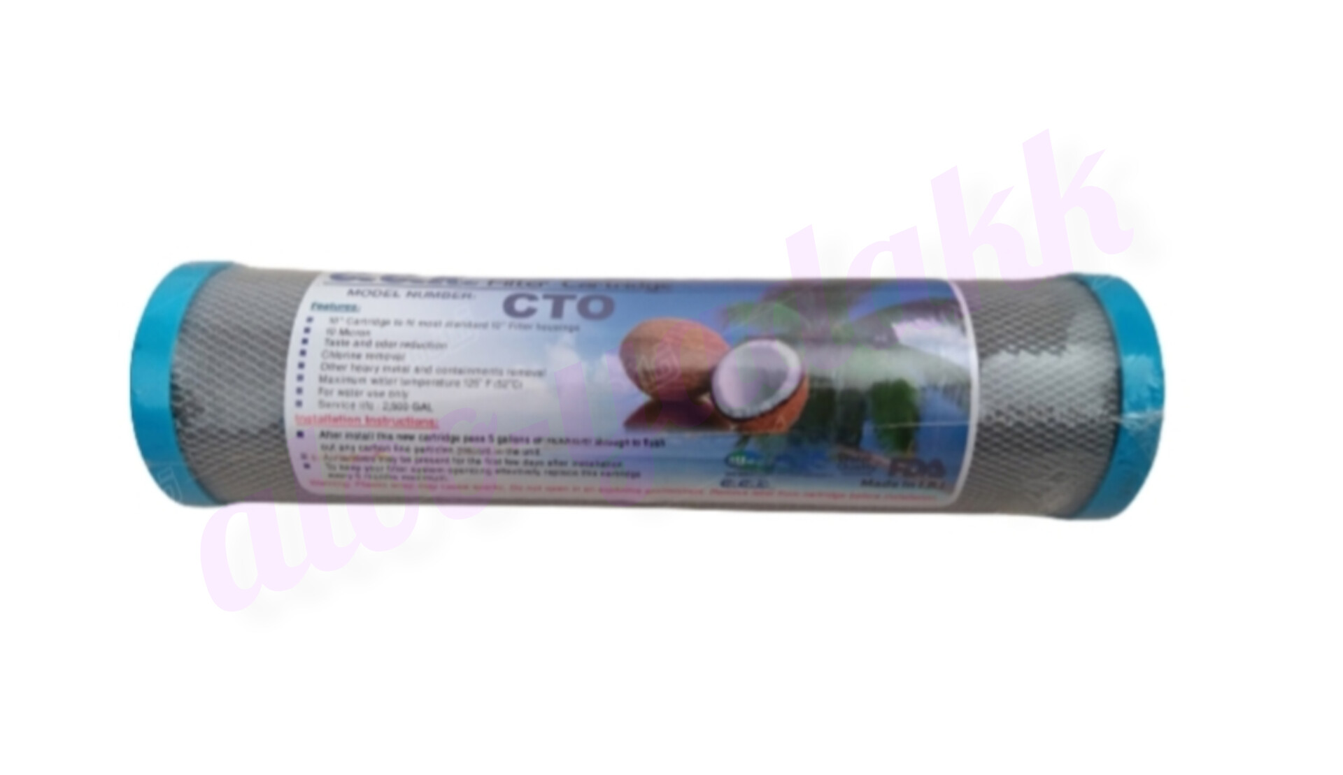 فیلتر تصفیه آب شماره 3 سی‌سی‌کا (CCK) – فیلتر کربن جامد (CTO)