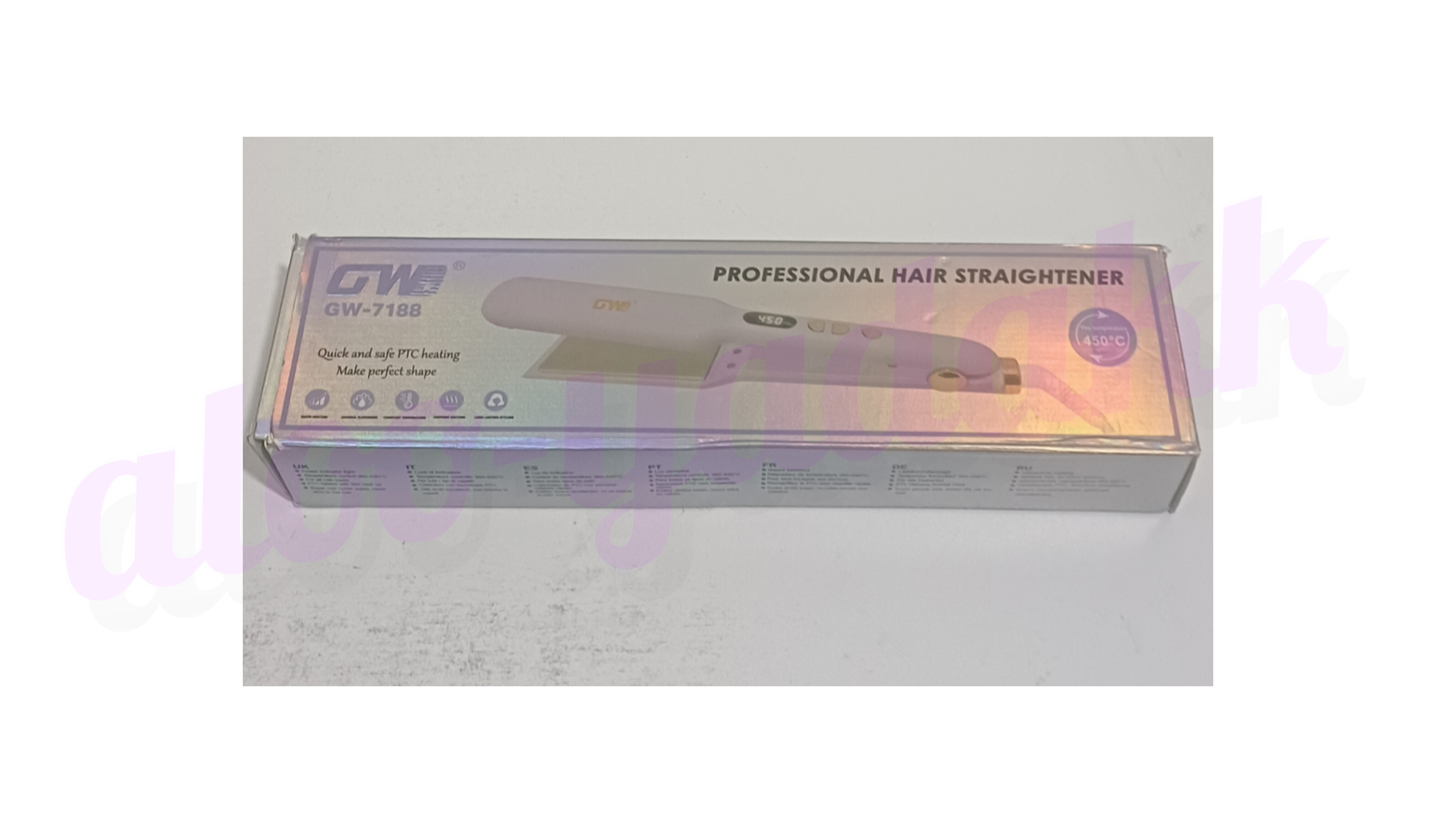 اتو مو GW مدل GW-7188 (450 درجه سانتی‌گراد)