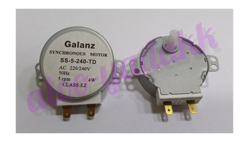 موتور گردان مایکروویو AC 220V شفت بلند مارکGalanz| موتور سینی گردان وارداتی درجه یک
