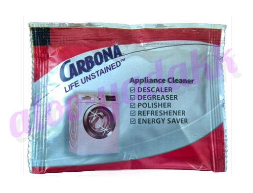 پودر جرمگیر ماشین لباسشویی و ماشین ظرفشویی الجی Carbona یک عددی